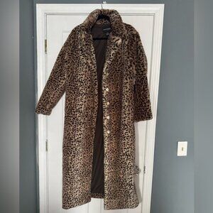 Cheetah Print Coat